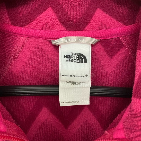 Pink North Face Fleece - Picture 3 of 4